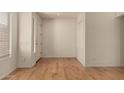 Light and bright entryway with wood flooring at 5810 W Puget Ave, Glendale, AZ 85302