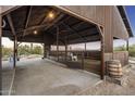 Rustic barn with stalls for horses at 27627 N 168Th St, Rio Verde, AZ 85263