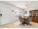 Casual dining area with table and chairs near the entry at 3270 S Goldfield Rd # 514, Apache Junction, AZ 85119