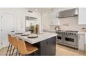 Modern kitchen with stainless steel appliances and large island at 8134 E Rita Dr, Scottsdale, AZ 85255