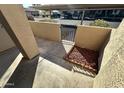 Private patio with small garden area at 8625 E Belleview Pl # 1047, Scottsdale, AZ 85257