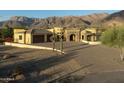 Stunning desert home with mountain views and a large driveway at 10630 E Cactus View Cir, Gold Canyon, AZ 85118