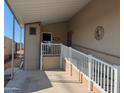 Mobile home exterior with covered entry and ramp at 17200 W Bell Rd # 1599, Surprise, AZ 85374