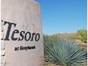 Tesoro at Grayhawk community entrance sign at 19475 N Grayhawk Dr # 2169, Scottsdale, AZ 85255