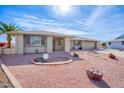 House exterior showcasing a well-maintained front yard and landscaping at 19607 N Conquistador Dr, Sun City West, AZ 85375