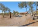 Long driveway leading to a charming ranch home at 5820 E Morning Vista Ln, Cave Creek, AZ 85331