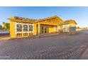 Rear view of a house under construction, framing visible at 7569 W Evans Dr, Peoria, AZ 85381