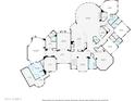 Detailed floor plan of a large home at 9020 N Flying Butte --, Fountain Hills, AZ 85268