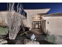 Front entry with ornate iron gate at 12887 N 135 St, Scottsdale, AZ 85259