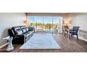 Living area with recessed lighting, plush seating, and city view at 4750 N Central Ave # A3, Phoenix, AZ 85012