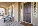 Front porch with two chairs and a welcome mat at 3151 E Turnberry Dr, Gilbert, AZ 85298