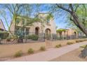 House with iron fence and walkway leading to the entrance at 9236 E Canyon View Rd, Scottsdale, AZ 85255