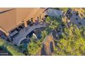 Elevated view of a backyard pool and spa at 1663 E Vesper Trl, Queen Creek, AZ 85140