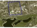 Aerial view showing home's location on a large lot at 5620 E Ocotillo Rd, Cave Creek, AZ 85331