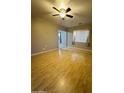 Living room with light wood flooring and ceiling fan at 4325 N 26Th St # 12, Phoenix, AZ 85016