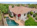 One-story home with a pool and mountain views at 15522 E Cactus Dr, Fountain Hills, AZ 85268