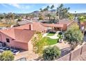 Single story home with large backyard, pool, and mountain views at 215 E Marconi Ave, Phoenix, AZ 85022