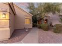 House exterior showcasing walkway and landscaping at 4322 E South Fork Dr, Phoenix, AZ 85044