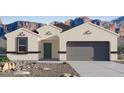 Modern one-story home with two-car garage and mountain views at 1531 E Lardner Dr, Casa Grande, AZ 85122