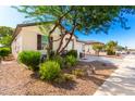 Landscaped yard and front view of a charming one-story house at 8209 W Lane Ave, Glendale, AZ 85303