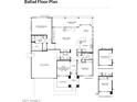 Ballad floor plan showing spacious bedrooms, open floor plan, and Primary suite with walk-in closet at 17990 W Fairview St, Goodyear, AZ 85338