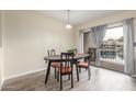 Bright dining area with lake view at 2524 S El Paradiso -- # 106, Mesa, AZ 85202