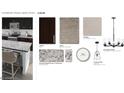Kitchen features white cabinets, granite countertops, and modern lighting at 24344 W Graham Trl, Buckeye, AZ 85326