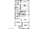 Second floor plan featuring primary suite, bedrooms, and a loft at 2090 N Woodburne Pl, Chandler, AZ 85224