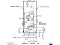 Site plan showcasing home's location, two-car garage, and backyard patio at 3609 E Peralta Canyon Ln, San Tan Valley, AZ 85140