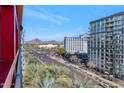 City views from a high-rise building with Camelback Mountain in the distance at 4808 N 24Th St # 803, Phoenix, AZ 85016