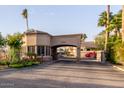 Gated entrance to community with security at 8100 E Camelback Rd # 175, Scottsdale, AZ 85251