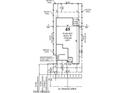 Plot plan showing home's placement on lot with driveway and patio at 8738 W Orange Dr, Glendale, AZ 85305