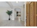 Light and spacious entryway with tile floors at 1971 E Yellowstone Pl, Chandler, AZ 85249