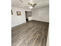 Spacious living room featuring wood-look flooring at 2523 N 28Th St, Phoenix, AZ 85008