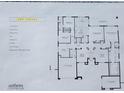 Detailed floor plan showcasing the layout of a 2,983 sq ft home with 3 bedrooms, 2.5 baths, and 3 car garage at 2223 W Hazelhurst Ct, Anthem, AZ 85086