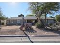 Single story home with a large front yard and mature trees at 2935 W Kristal Way, Phoenix, AZ 85027