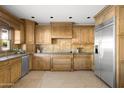 Well-equipped kitchen featuring stainless steel appliances at 6302 E Monte Cristo Ave, Scottsdale, AZ 85254