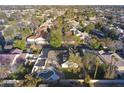 An aerial view of a community with mature landscaping and diverse architecture at 8366 S Grandview Ave, Tempe, AZ 85284