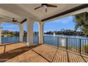 Stunning lake view from covered patio at 1777 W Ocotillo Rd # 23, Chandler, AZ 85248