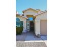 Front entryway with security door and landscaping at 20031 N 22Nd Pl, Phoenix, AZ 85024