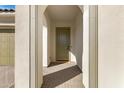 Inviting entryway with arched entry and light-colored tile floor at 4072 E Las Colinas Dr, Chandler, AZ 85249