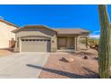 One-story home with attached garage and gravel driveway at 2355 N Cabot --, Mesa, AZ 85207