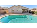 Home with private pool and backyard access at 19339 N Madison Rd, Maricopa, AZ 85139