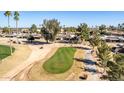 Aerial view of a golf course at 25244 S Saddletree Dr, Sun Lakes, AZ 85248