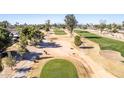 Aerial view of a golf course at 25244 S Saddletree Dr, Sun Lakes, AZ 85248