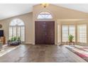 Bright and spacious entryway with high ceilings and tile floors at 408 W Straford Dr, Chandler, AZ 85225