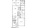 Four-bedroom home with open floor plan and two-car garage at 17585 W Adams St, Goodyear, AZ 85338