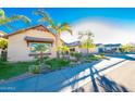 View of a beautiful neighborhood with similar style homes at 2835 E Athena Ct, Gilbert, AZ 85297