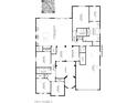 Detailed floor plan showcasing the layout of this property, including the kitchen, bedrooms, and bathrooms at 18346 W Coolidge St, Goodyear, AZ 85395