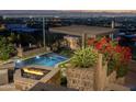 Stunning city views from a relaxing pool area at 7147 N 23Rd Pl, Phoenix, AZ 85020